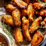 Baked Honey Mustard Boneless Wings