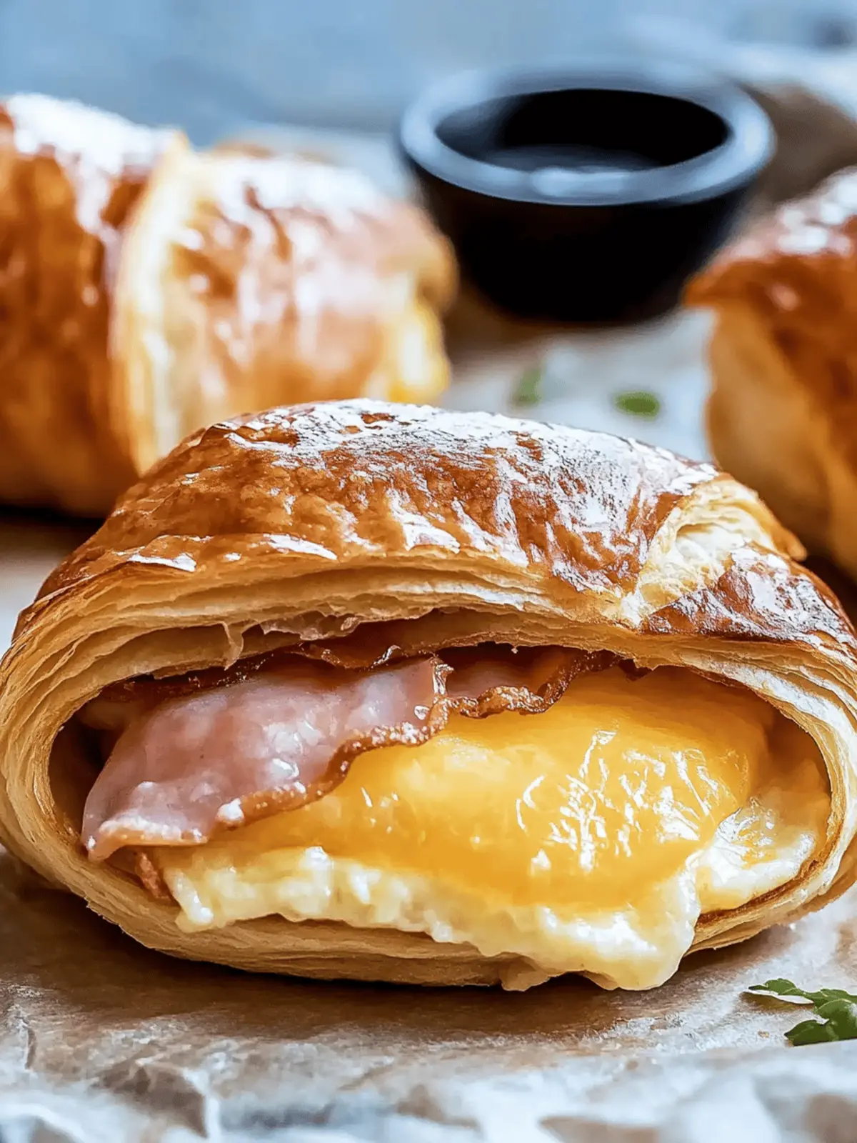 Croissant Breakfast Sandwiches