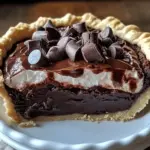 Decadent Hot Fudge Pie