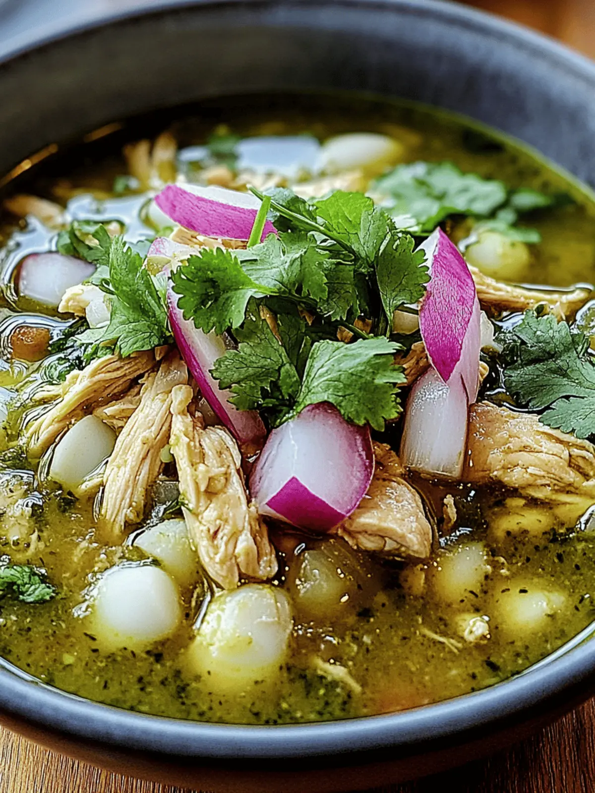 Chicken Pozole Verde