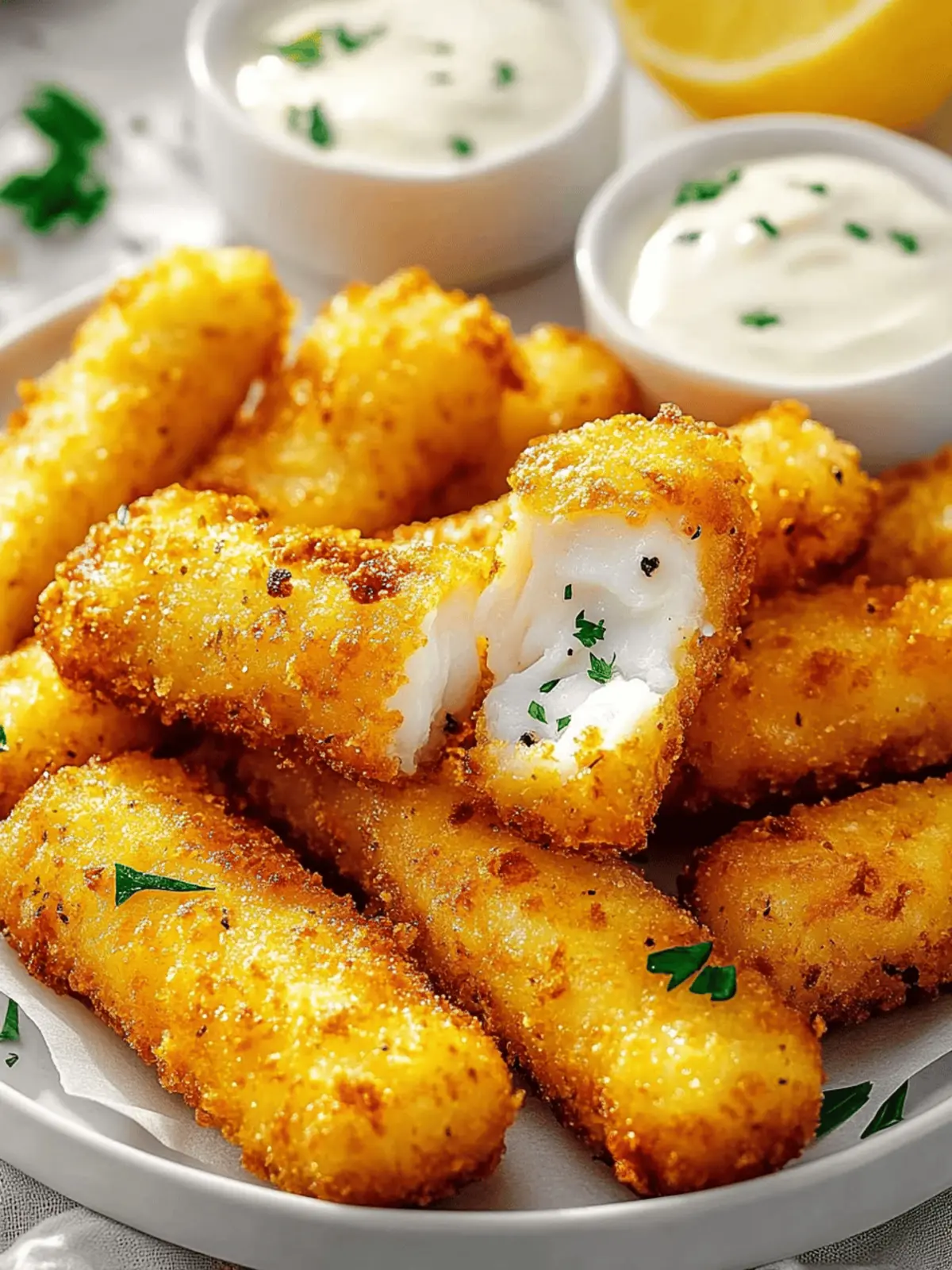 Air Fryer Fish Sticks
