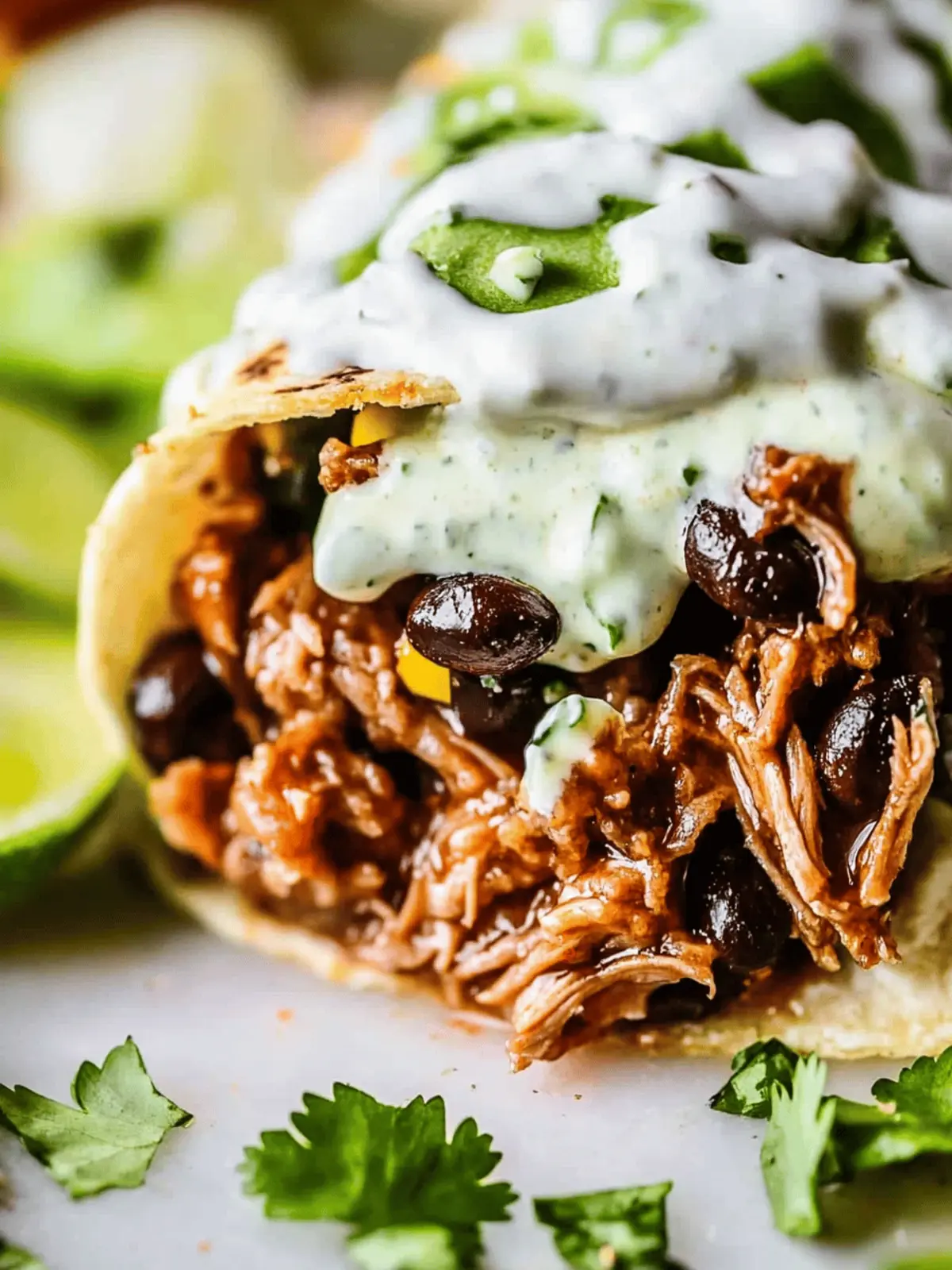 Cafe Rio Sweet Shredded Pork for Burritos