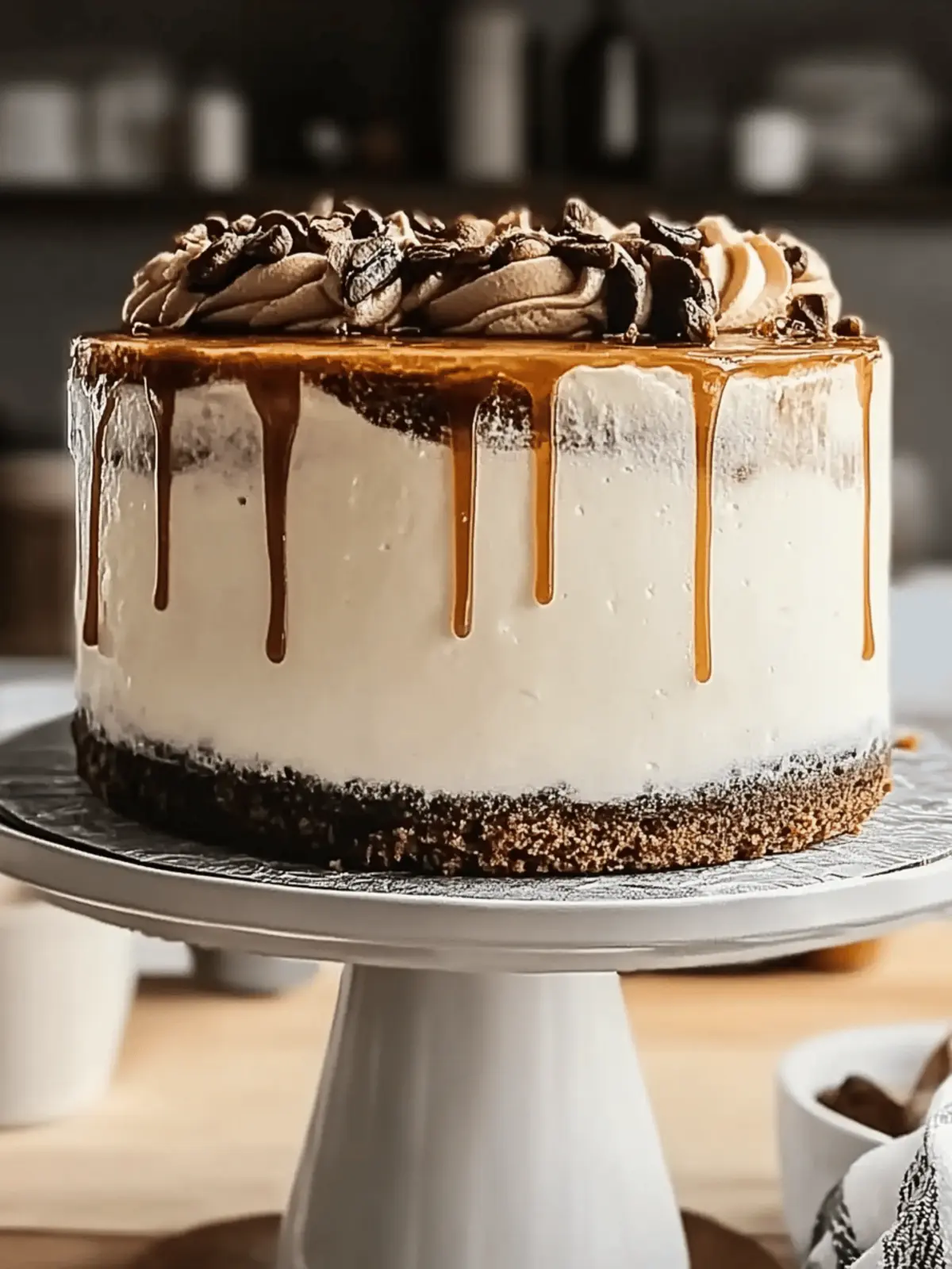 Vietnamese Iced Coffee Cake