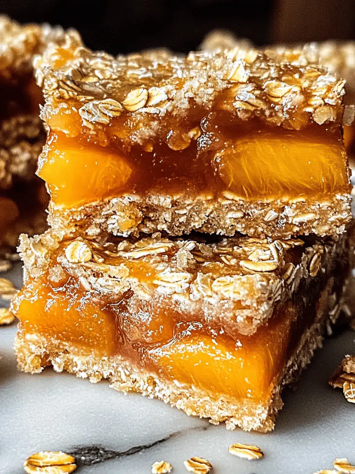 Sweet Apricot Oatmeal Bars That Brighten Your Day 4 Apricot Oatmeal Bars
