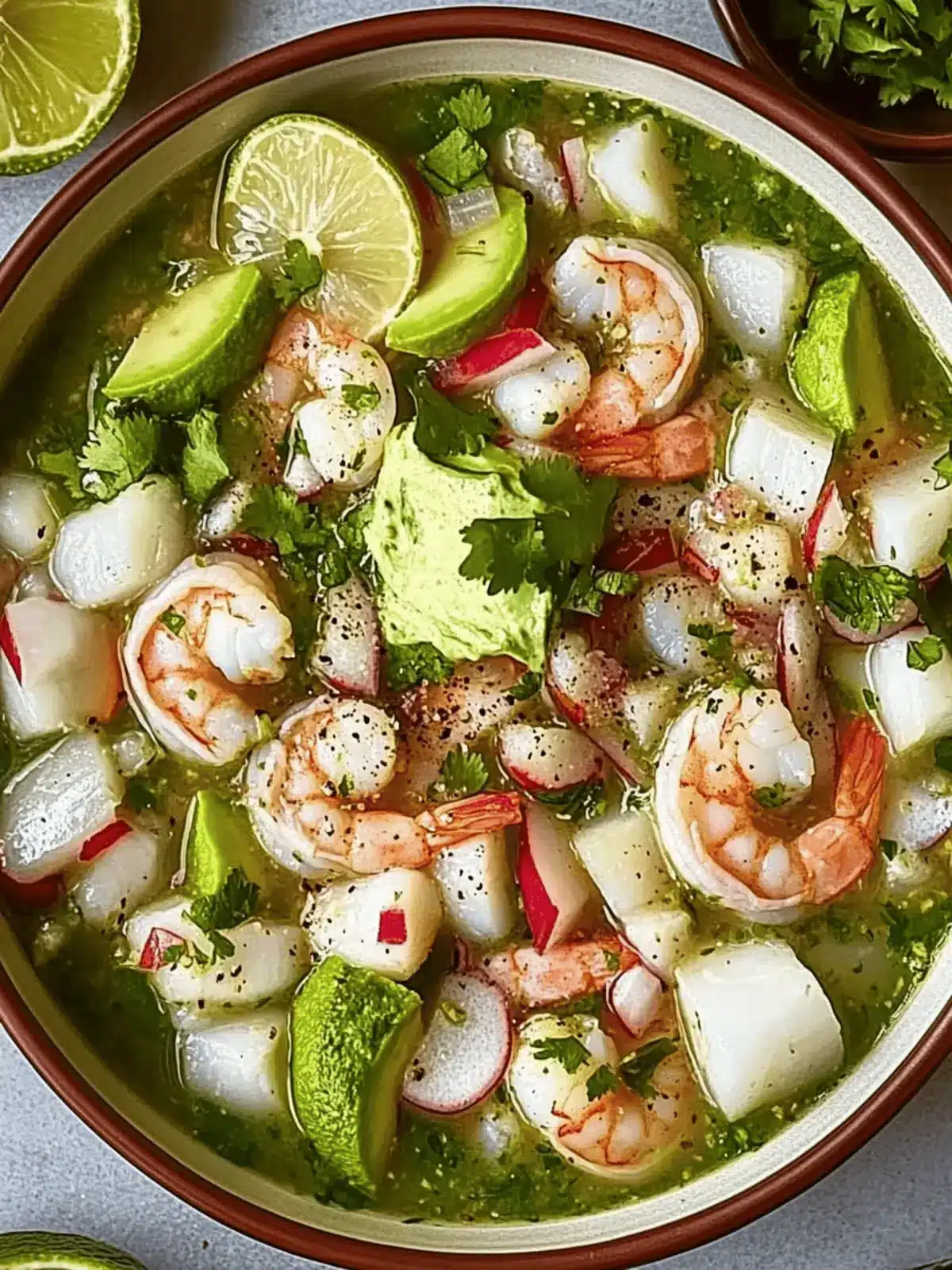 Aguachile Mexican Shrimp Ceviche
