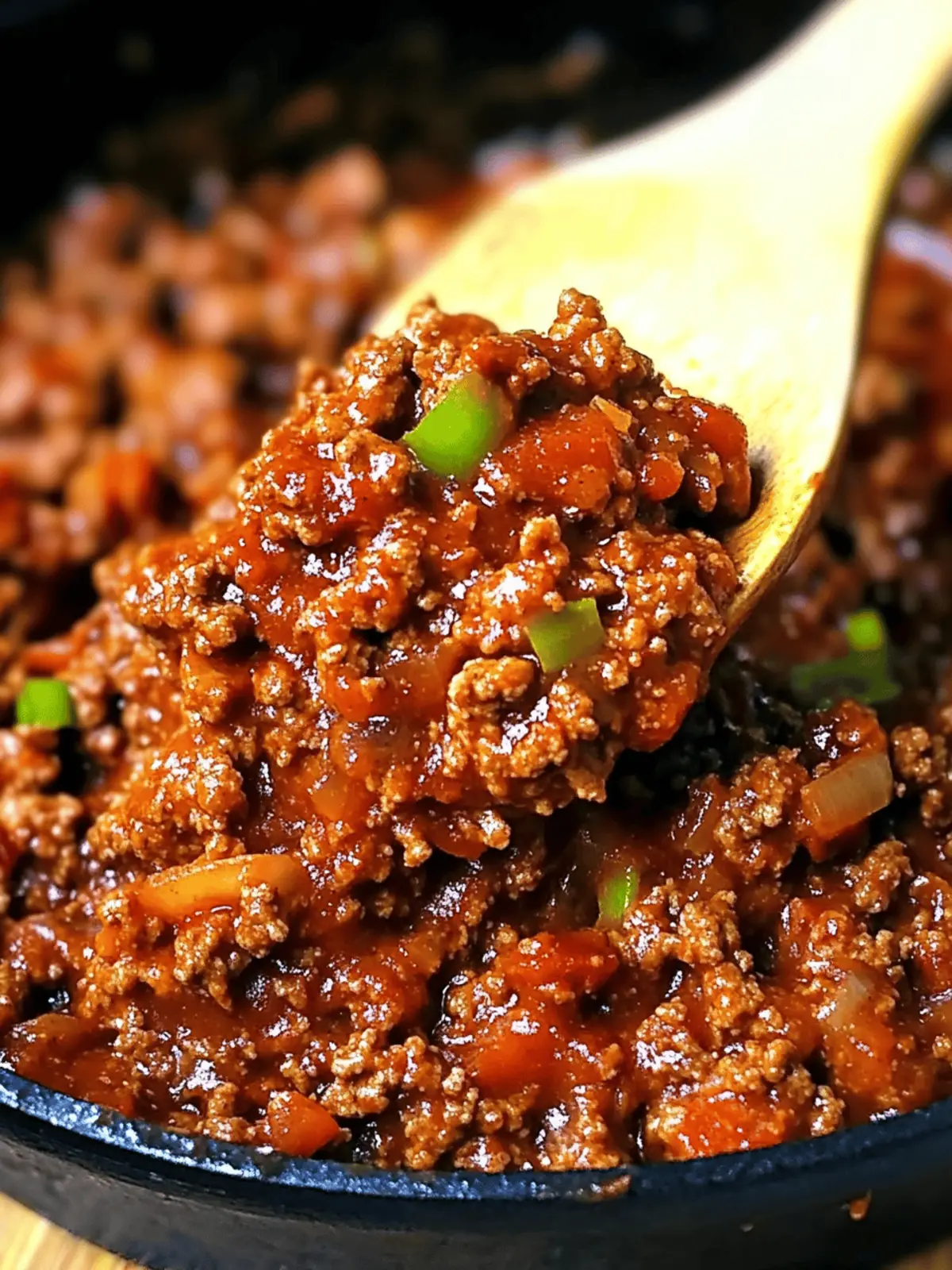 Homemade Sloppy Joes