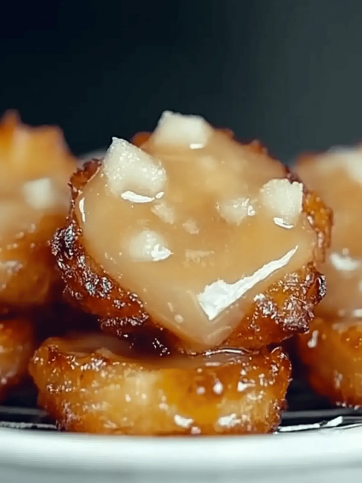 Warm Baked Apple Fritters