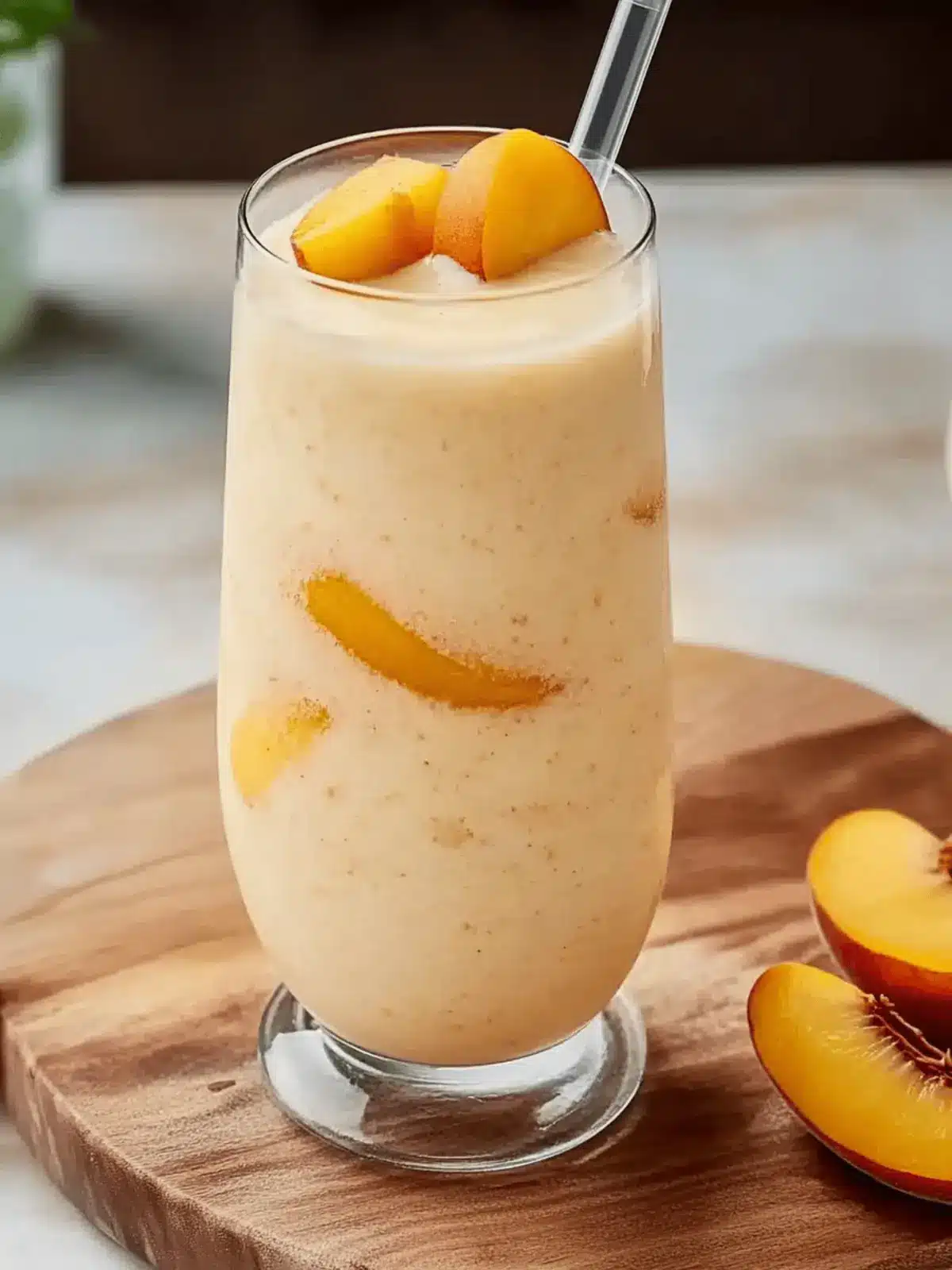 Peaches & Cream Smoothie