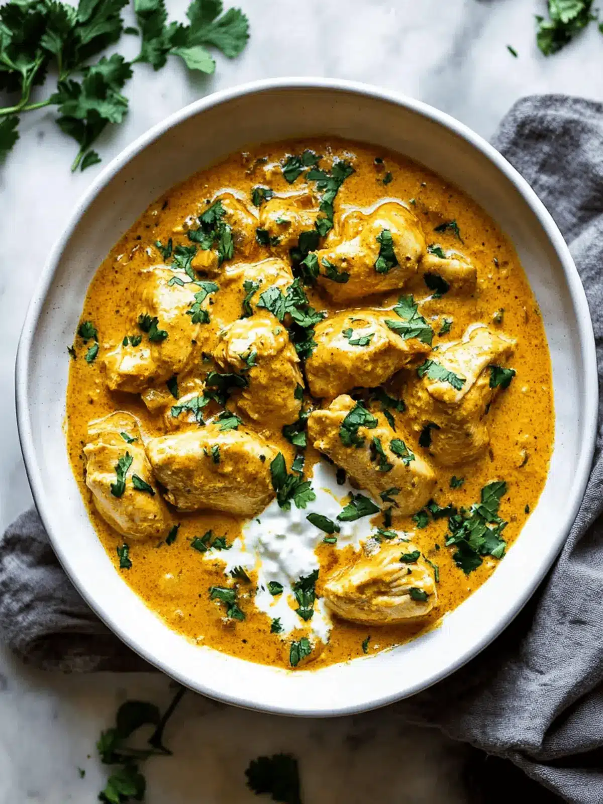 Slow Cooker Chicken Korma