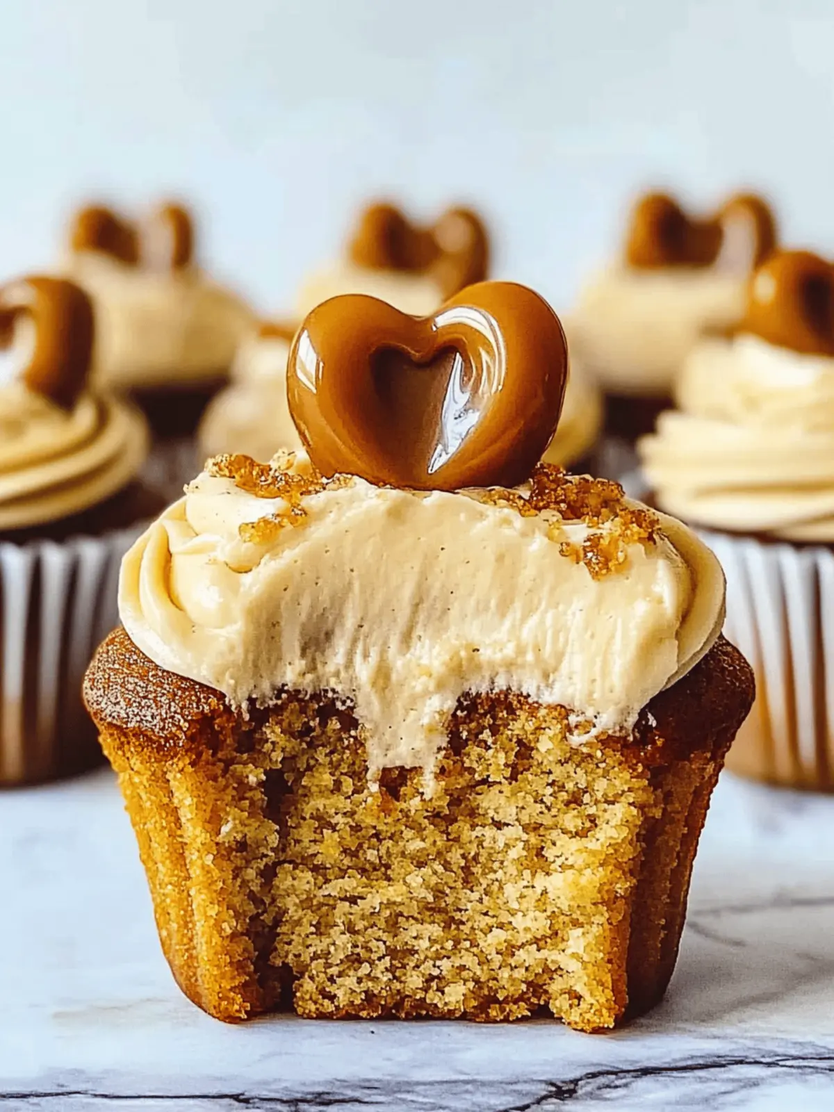 Pumpkin Cheesecake Cupcake