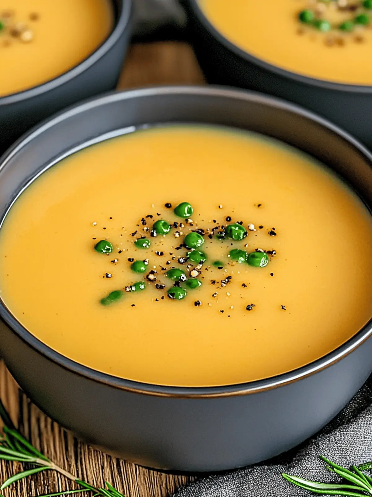 Maple Butternut Squash and Apple Soup