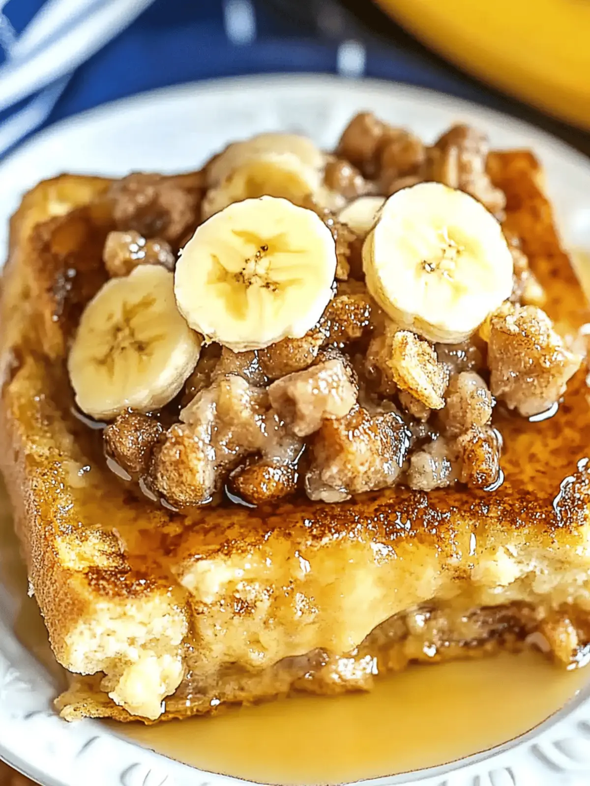 Banana French Toast Casserole Recipe
