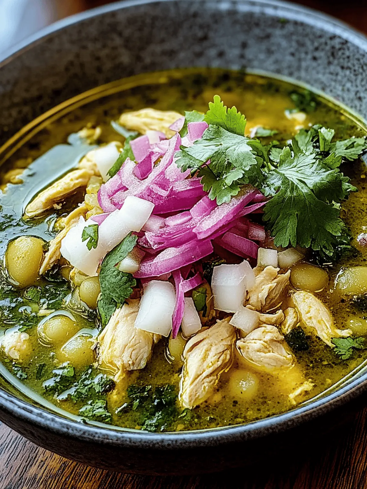 Chicken Pozole Verde