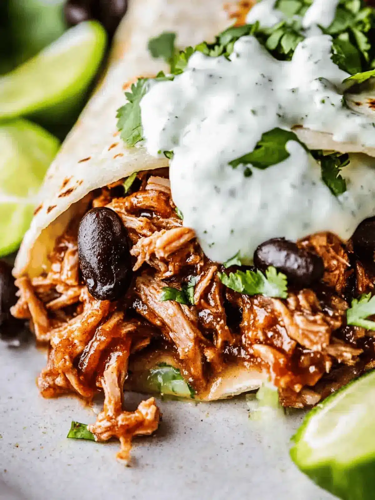 Cafe Rio Sweet Shredded Pork for Burritos