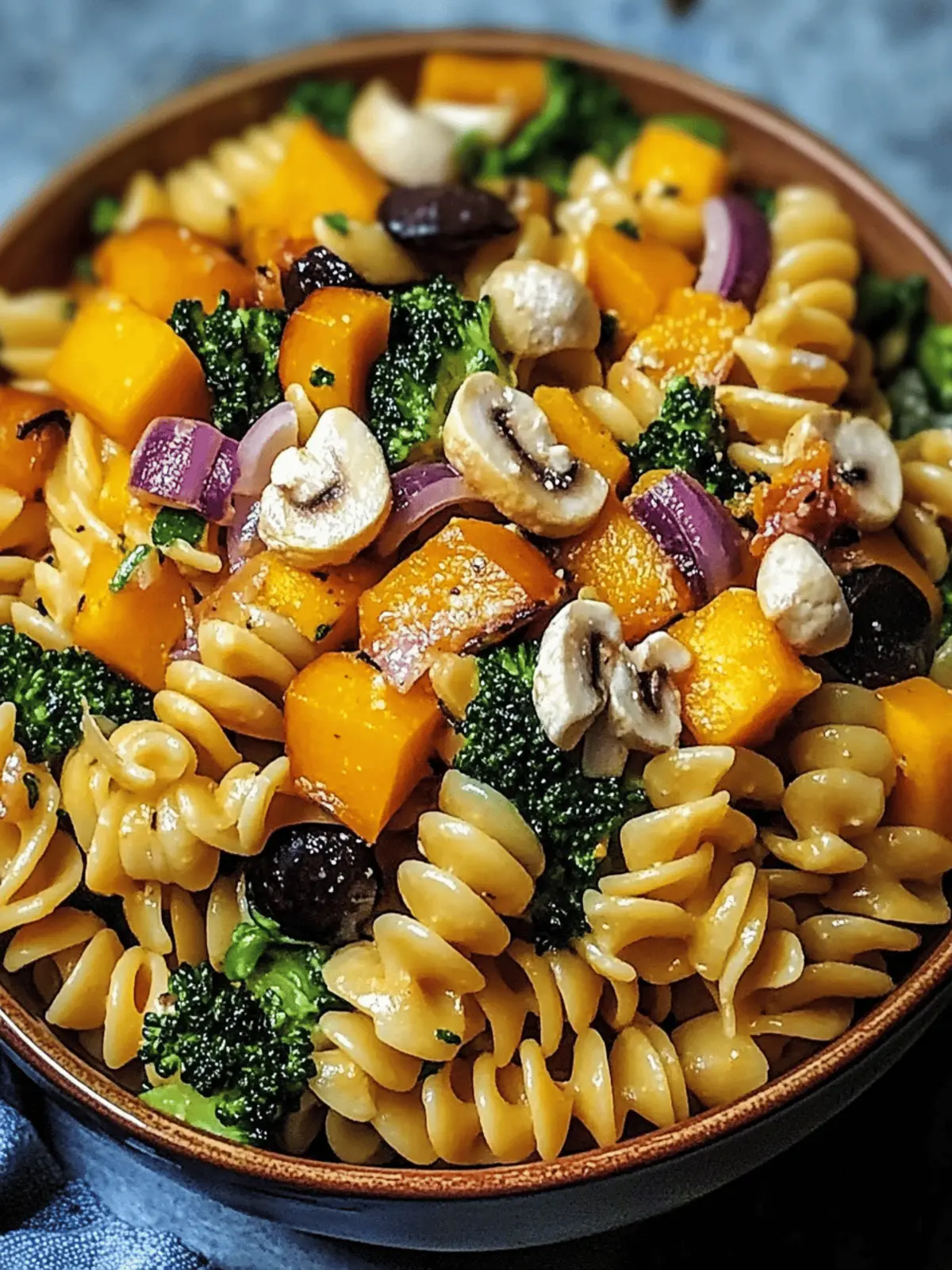 UpChuckin’ Pumpkin Loaded Pasta Salad