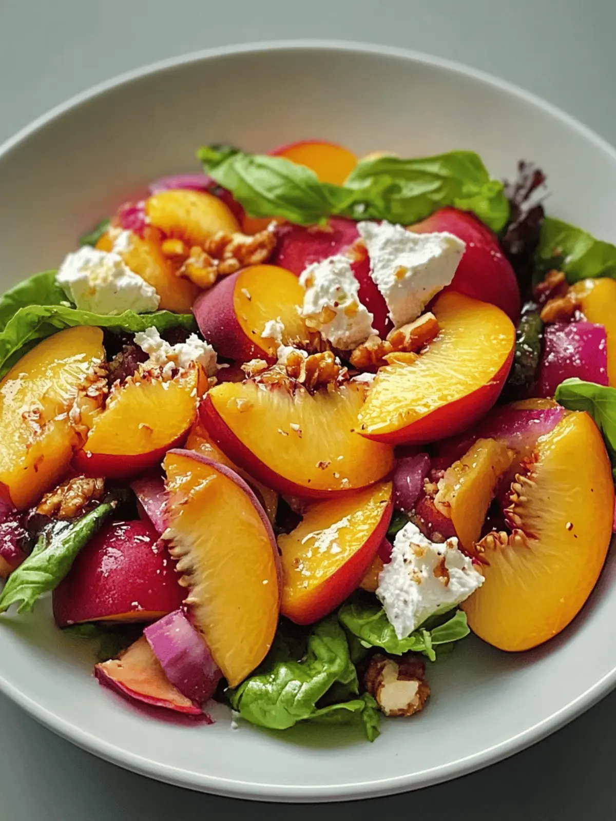 Millionaire Peach Salad