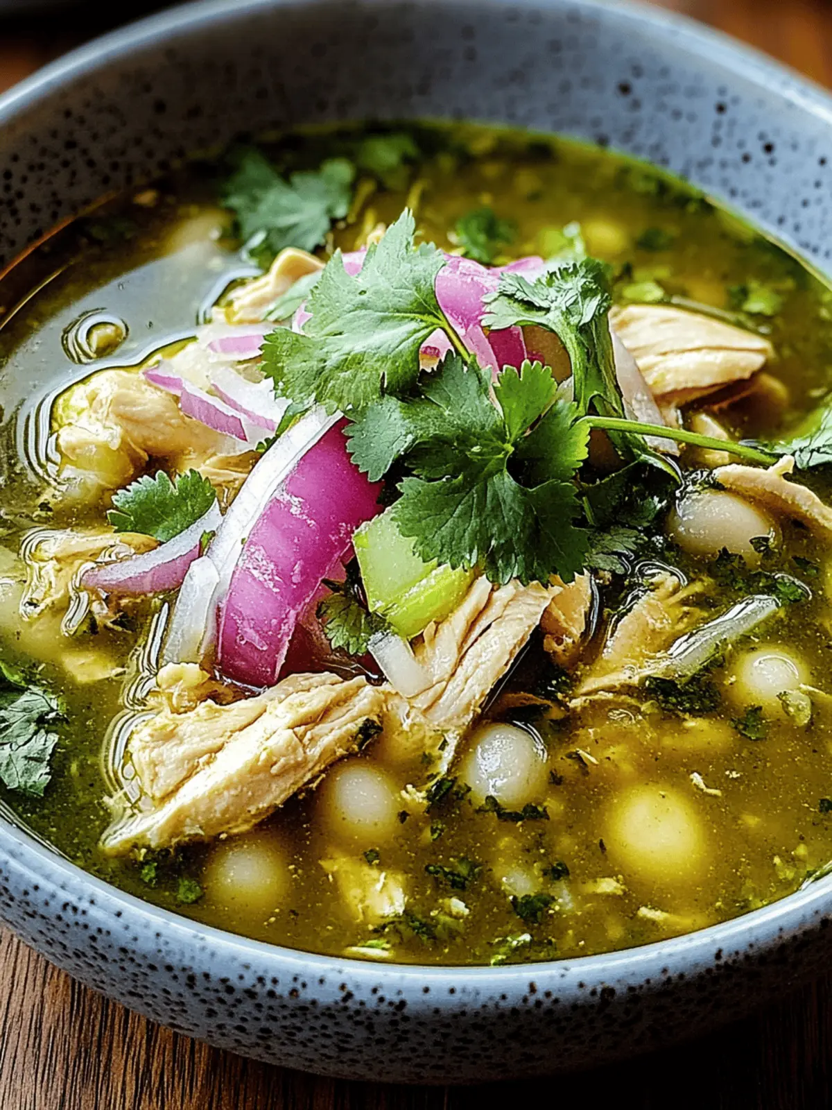 Chicken Pozole Verde
