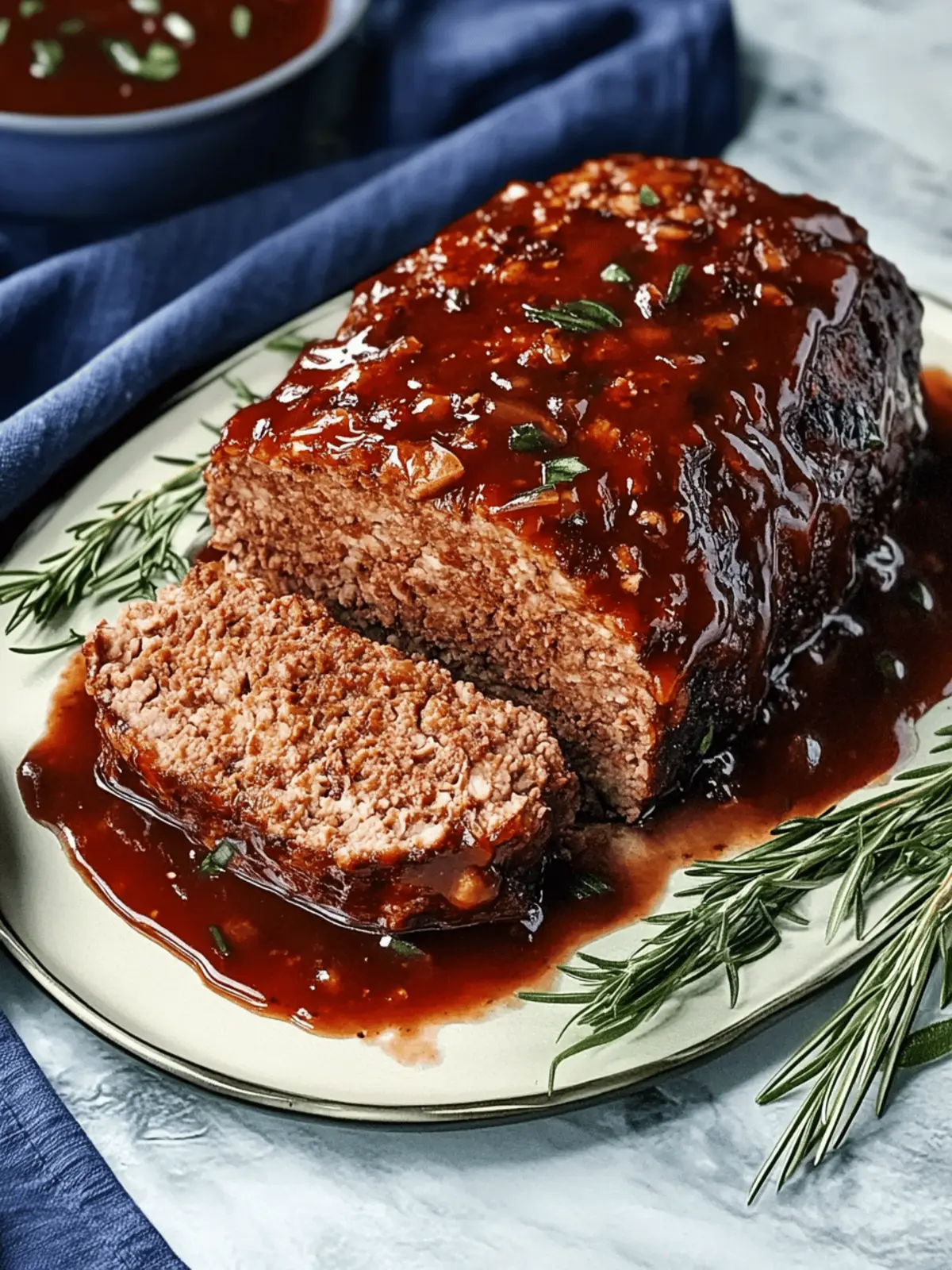 Delicious Bison Meatloaf