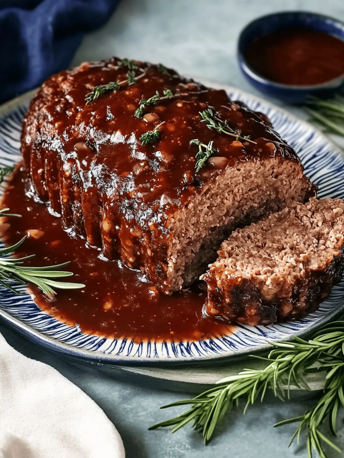 Delicious Bison Meatloaf
