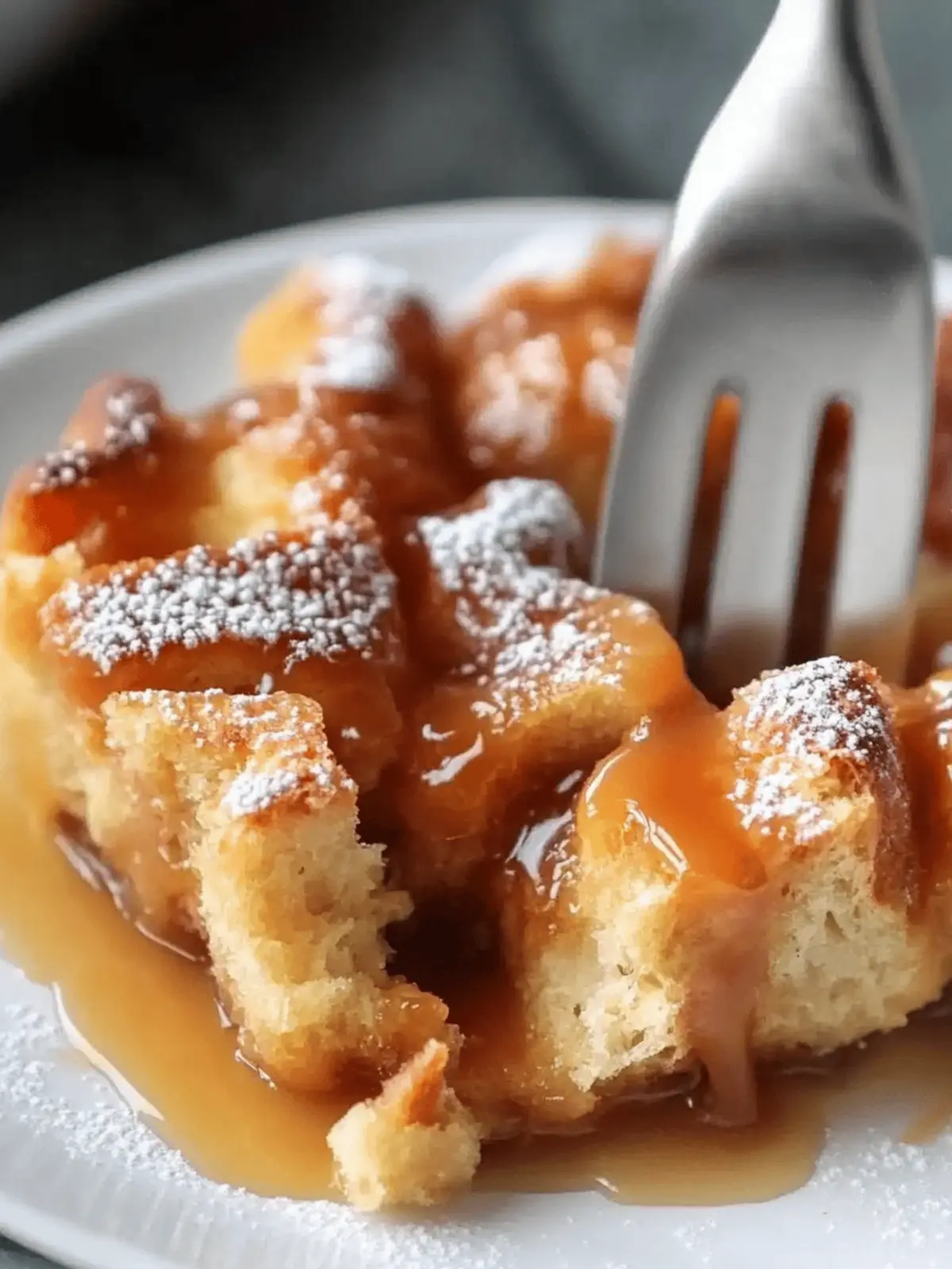 Caramel Apple Bread Pudding
