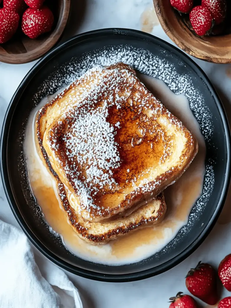 Crème Brûlée French Toast