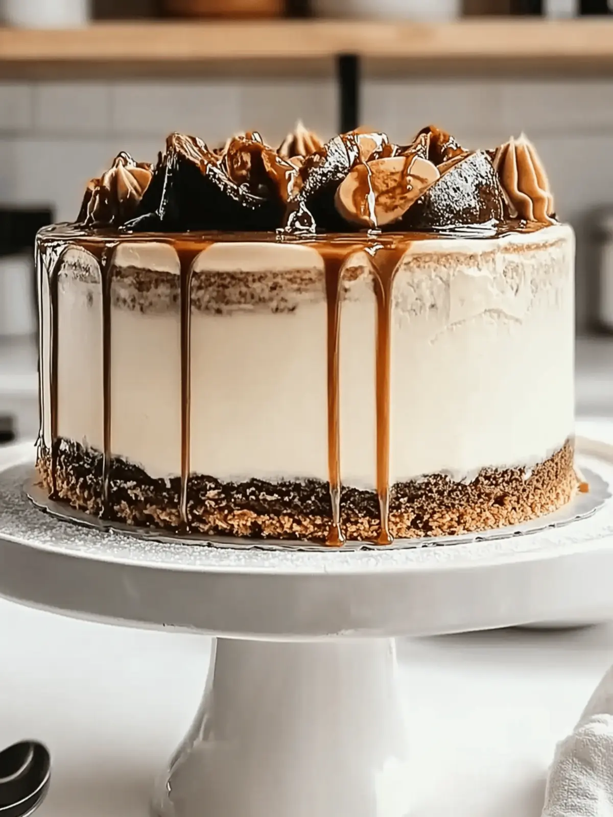 Vietnamese Iced Coffee Cake