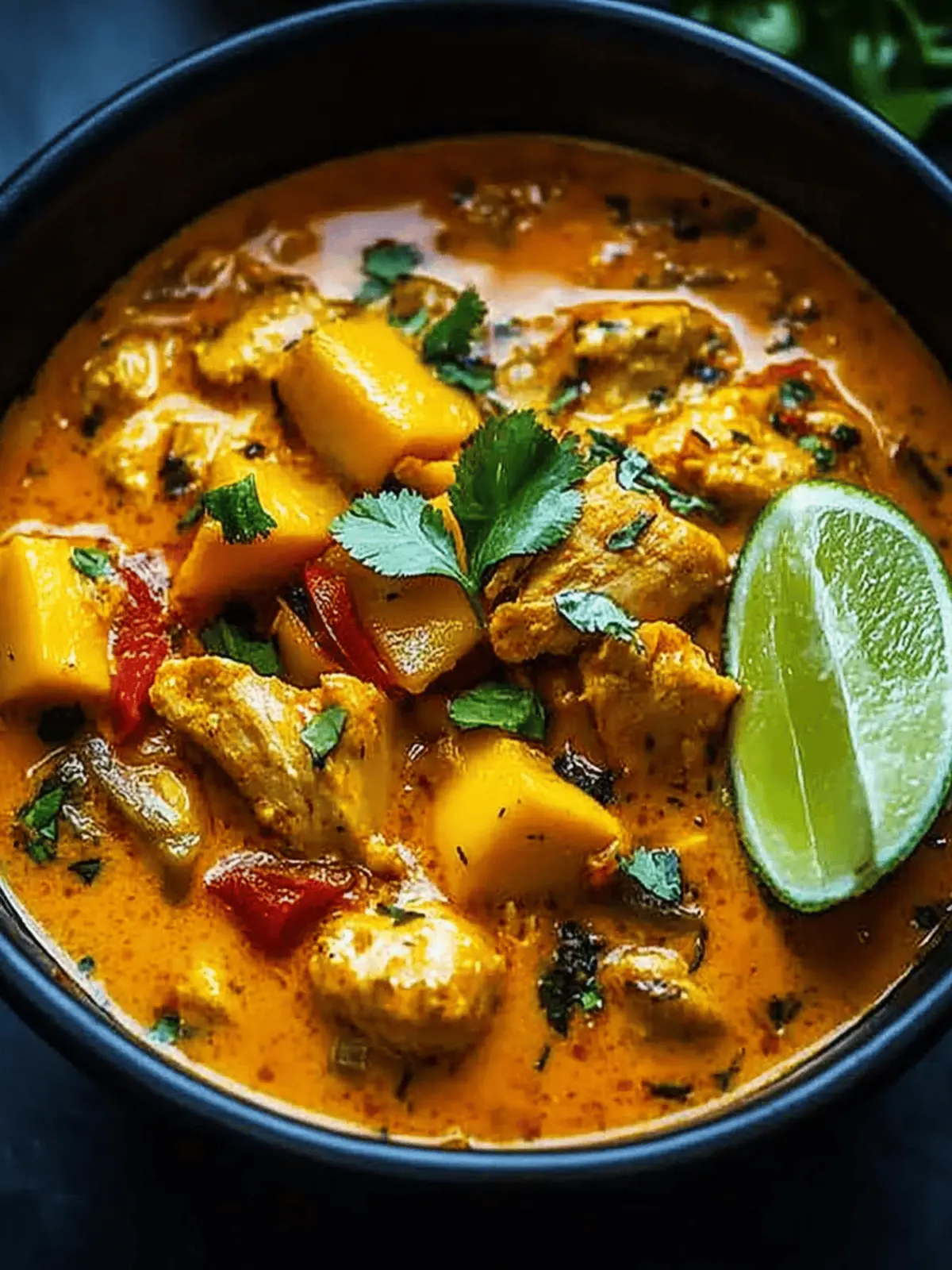 Mango Chicken Curry