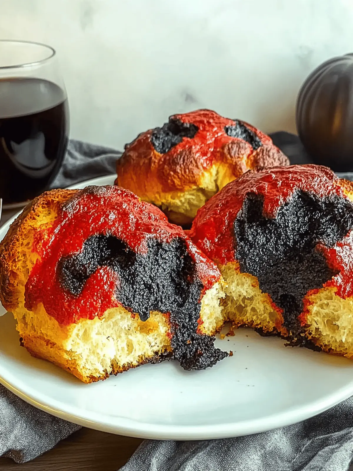 Halloween Brimstone Bread