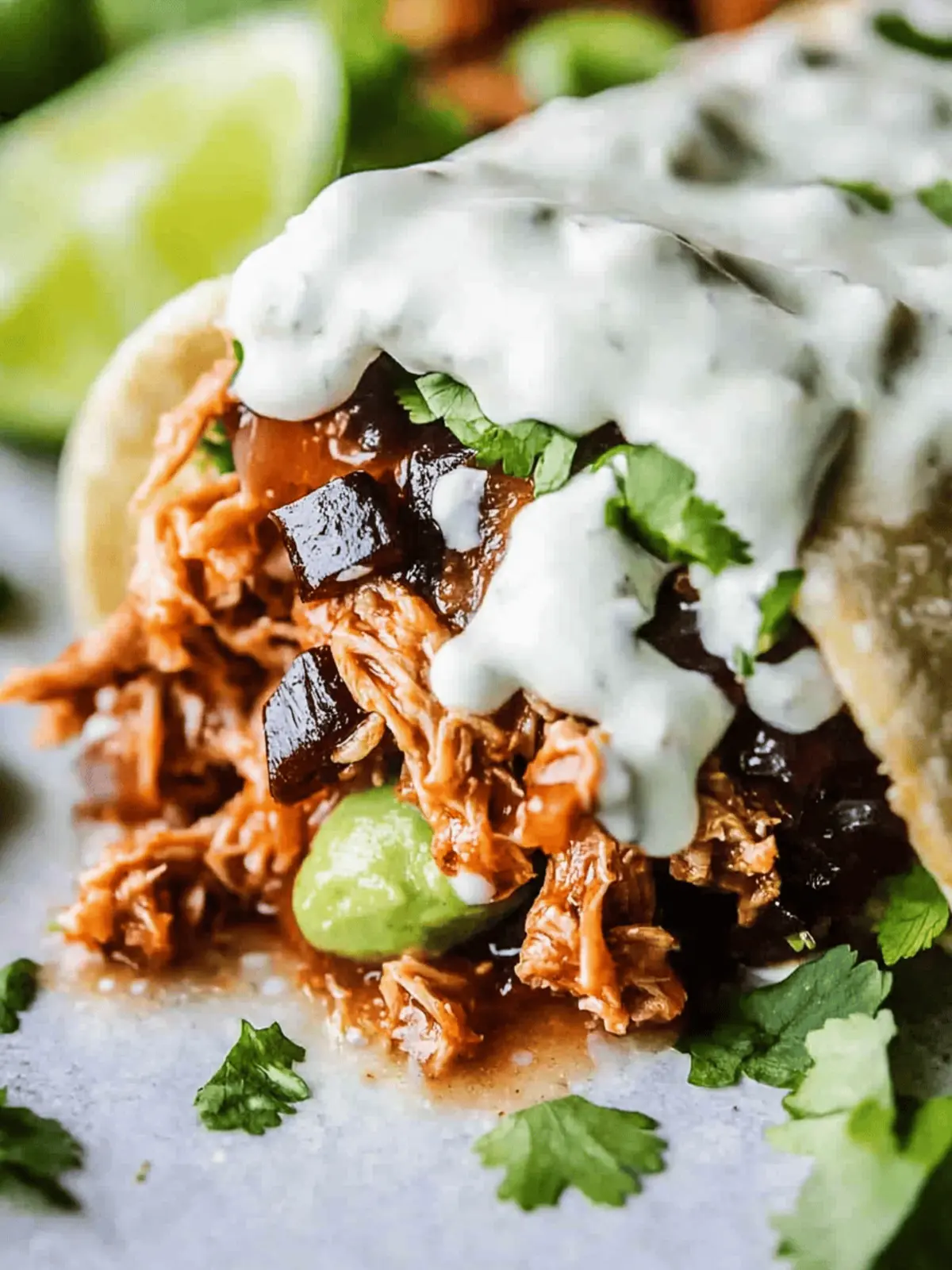Cafe Rio Sweet Shredded Pork for Burritos
