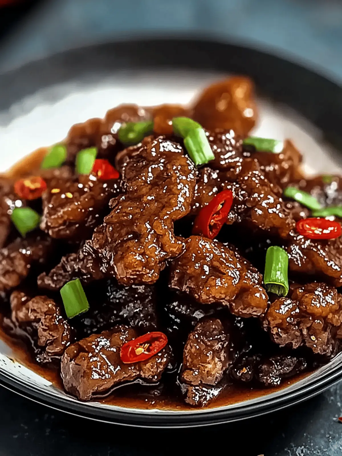 Crispy Chilli Beef