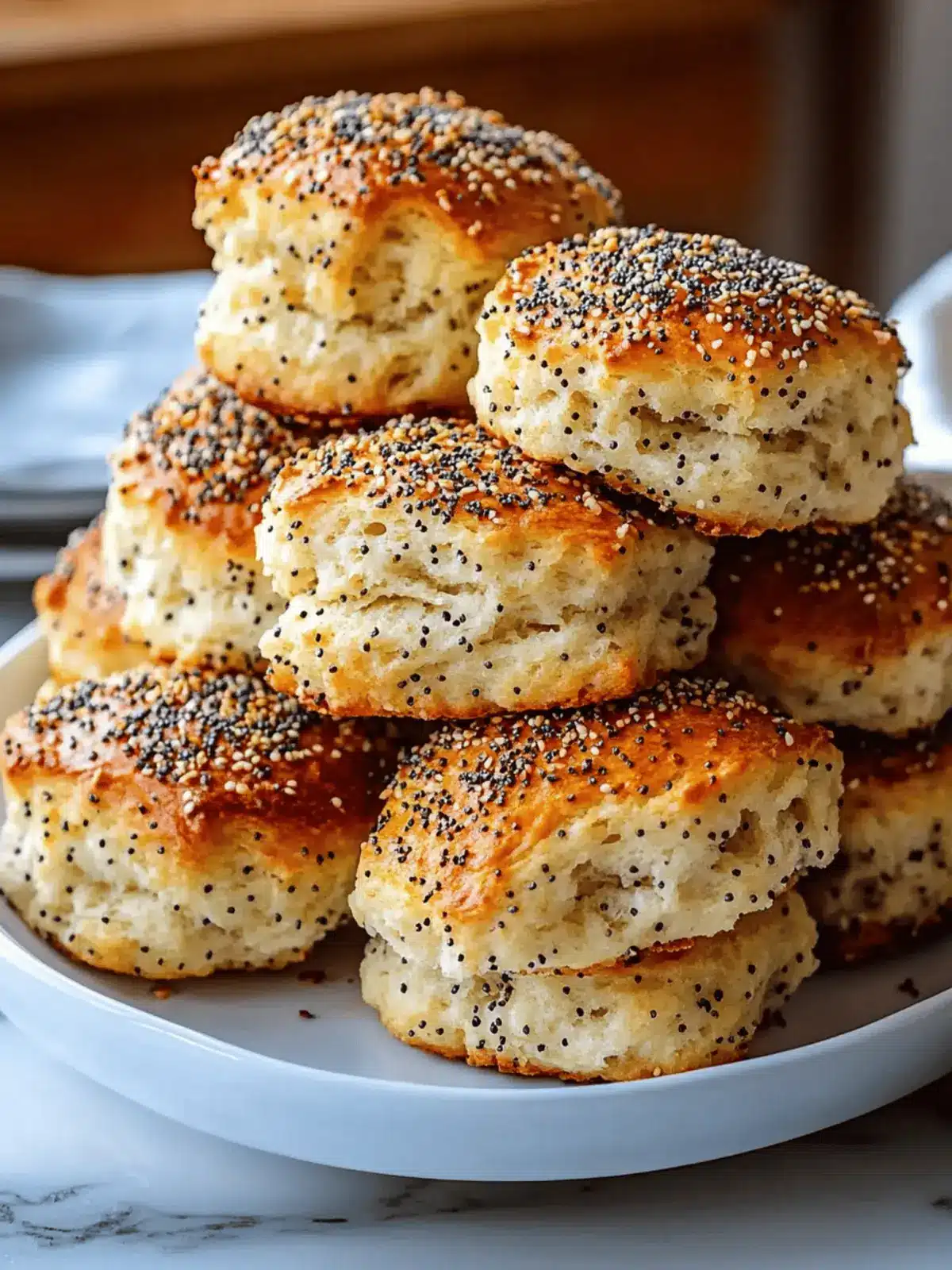 5-Minute Everything Bagel Seasoning Biscuit