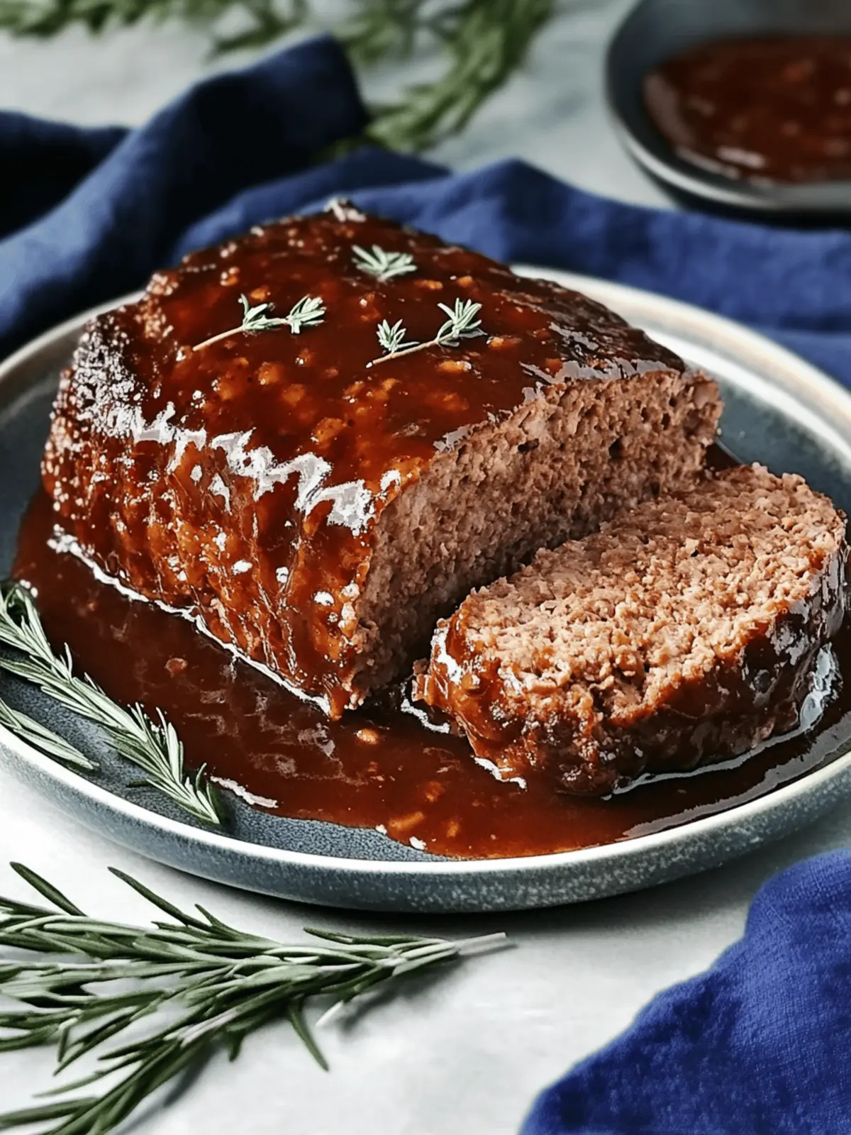 Delicious Bison Meatloaf