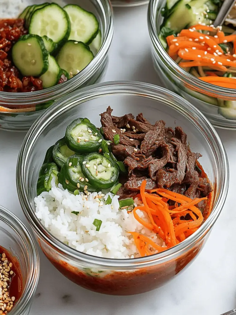 Korean Beef Meal Prep Bowls