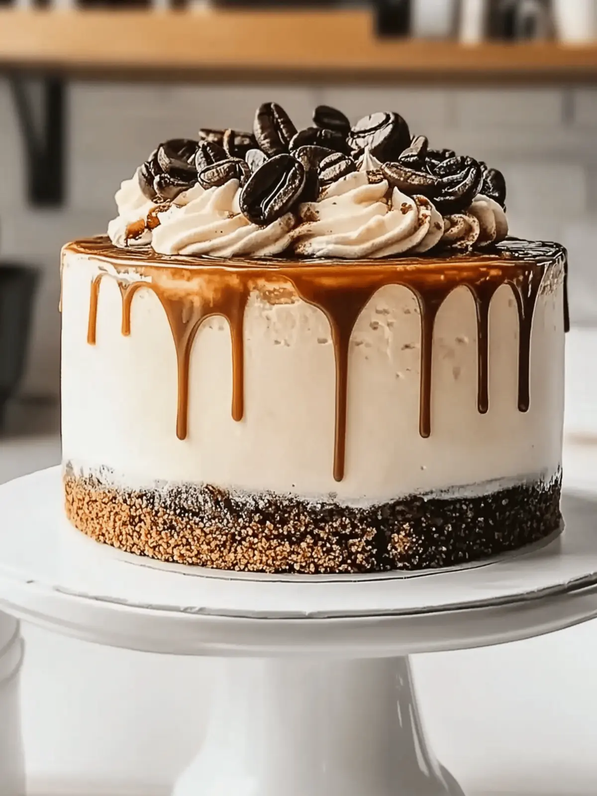 Vietnamese Iced Coffee Cake