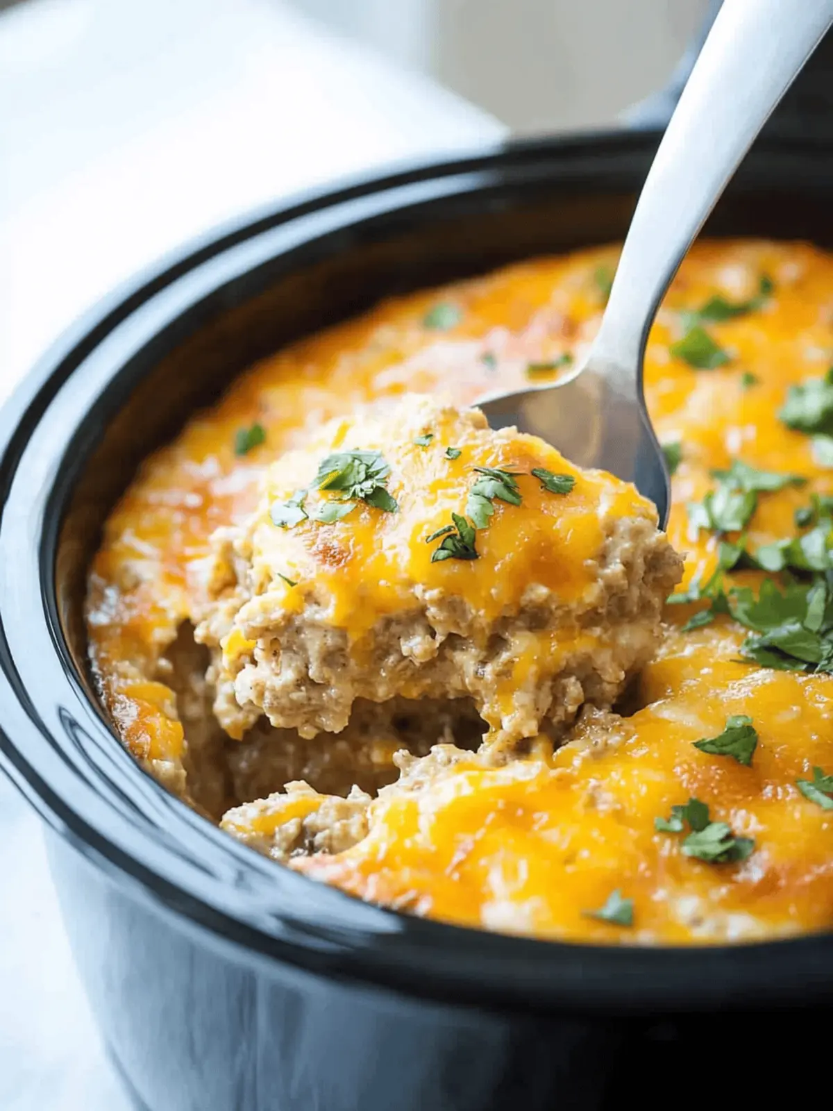 Crockpot Breakfast Casserole