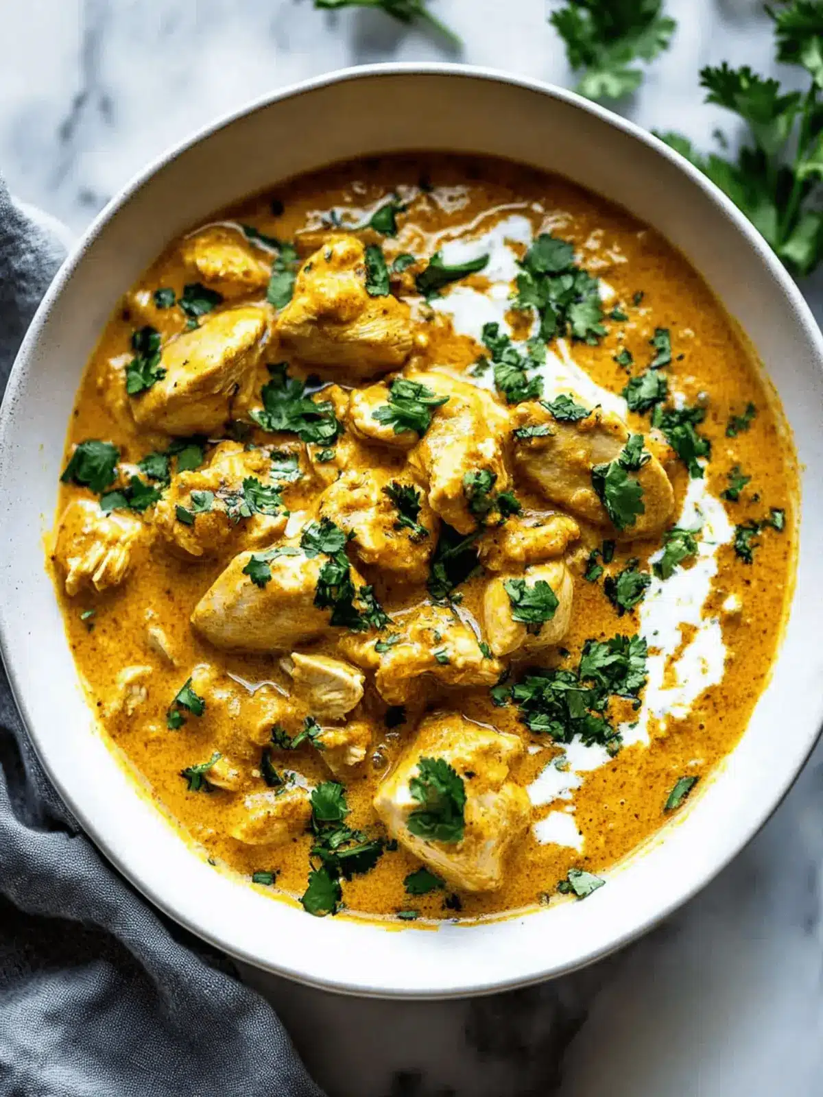 Slow Cooker Chicken Korma