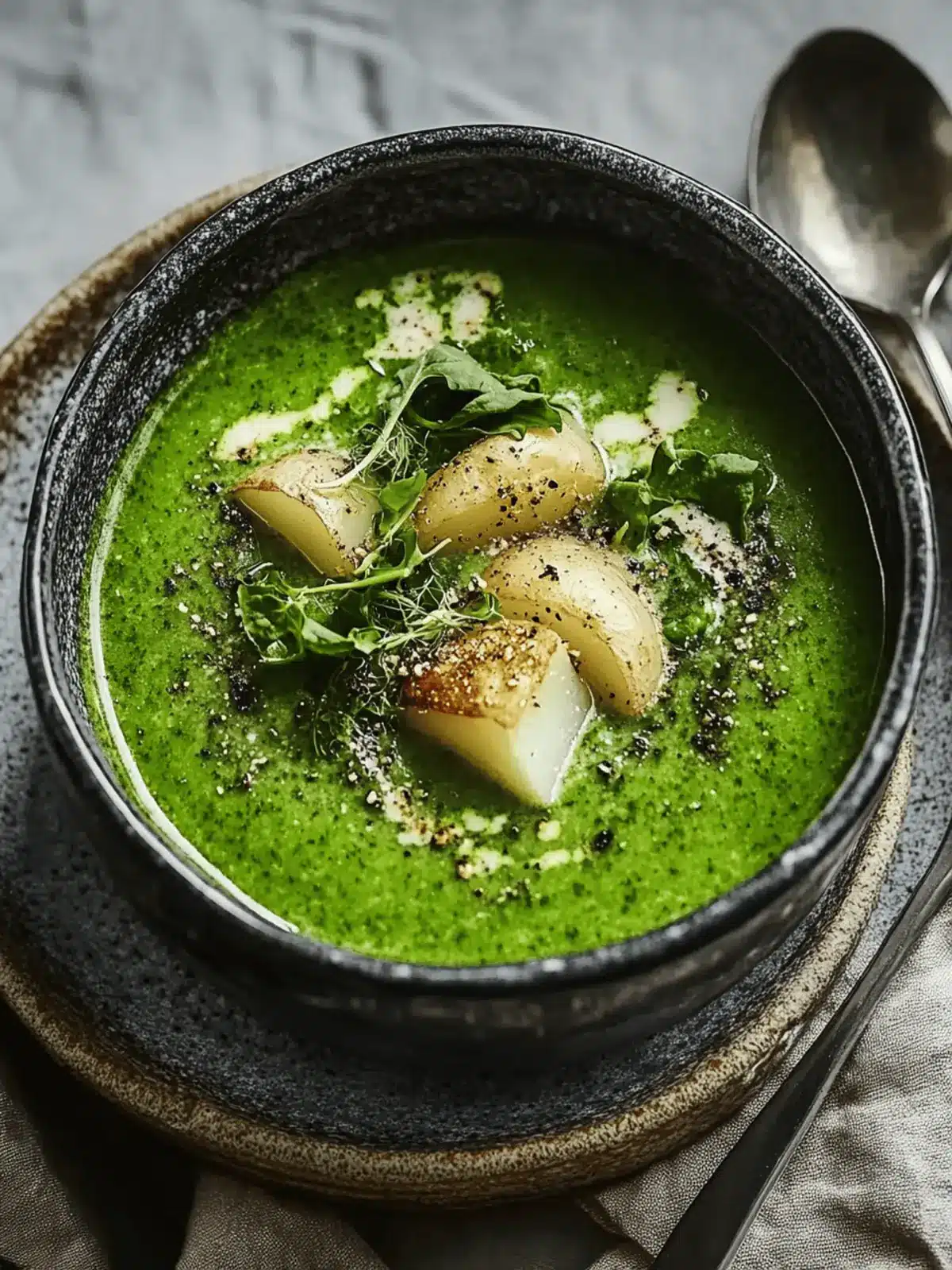 Spinach Potato Soup