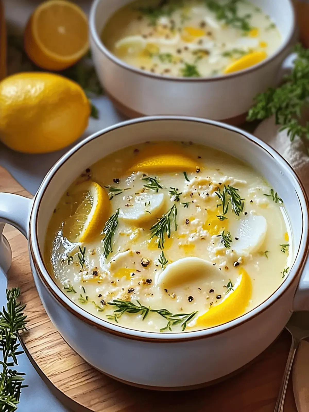 Avgolemono Soup