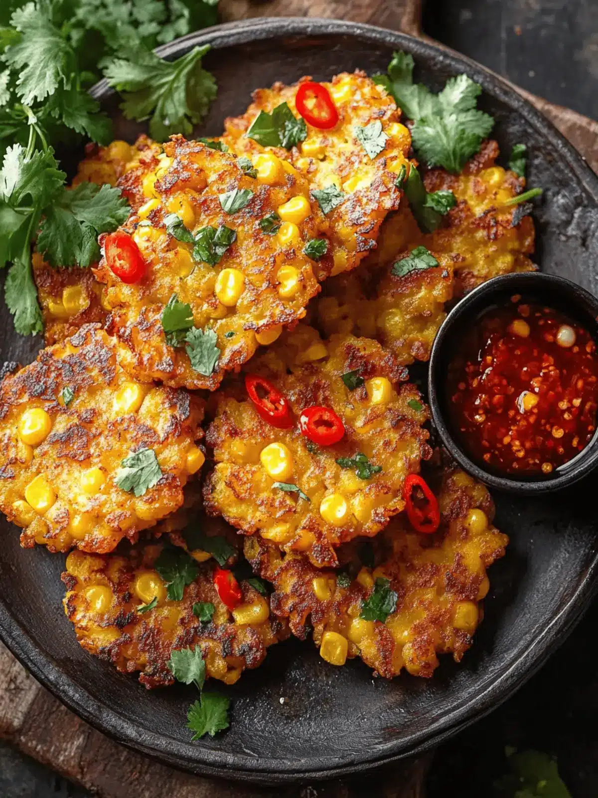 Deliciously Easy Spicy Corn Fritters