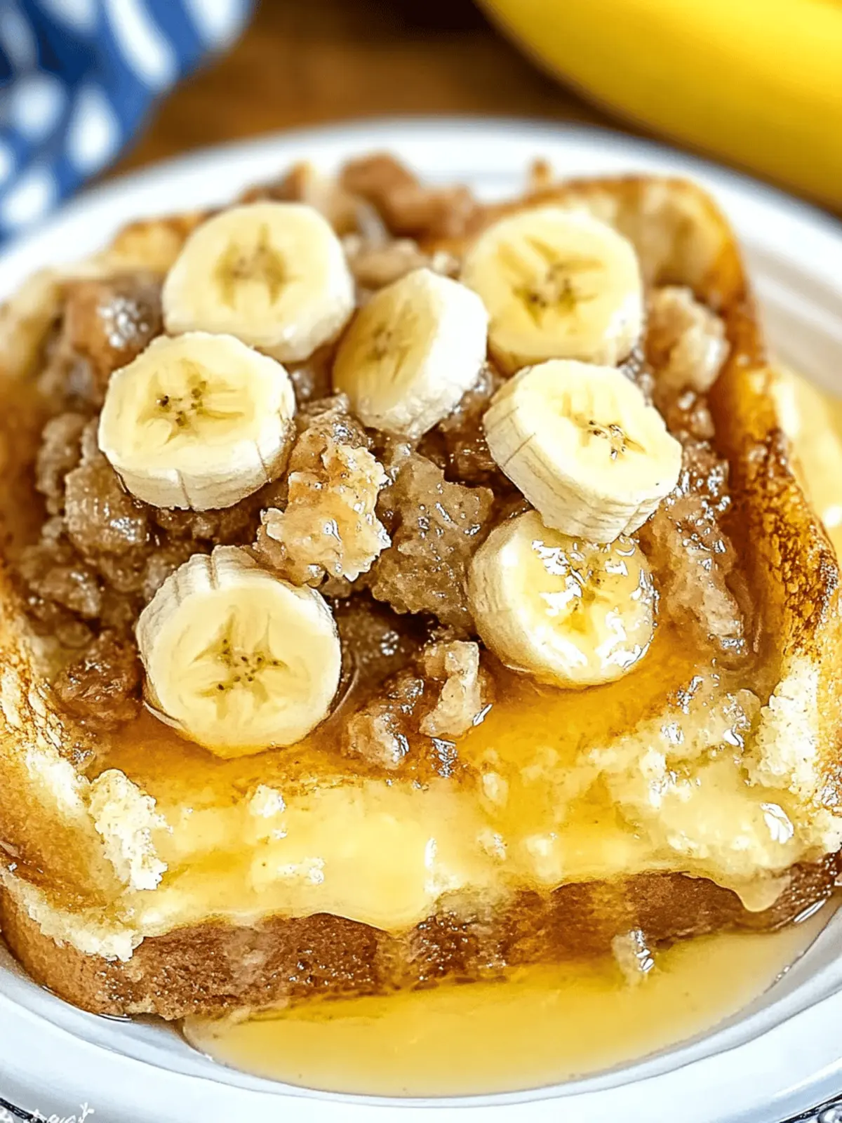 Banana French Toast Casserole Recipe