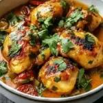 Coconut Milk-Braised Chicken with Harissa