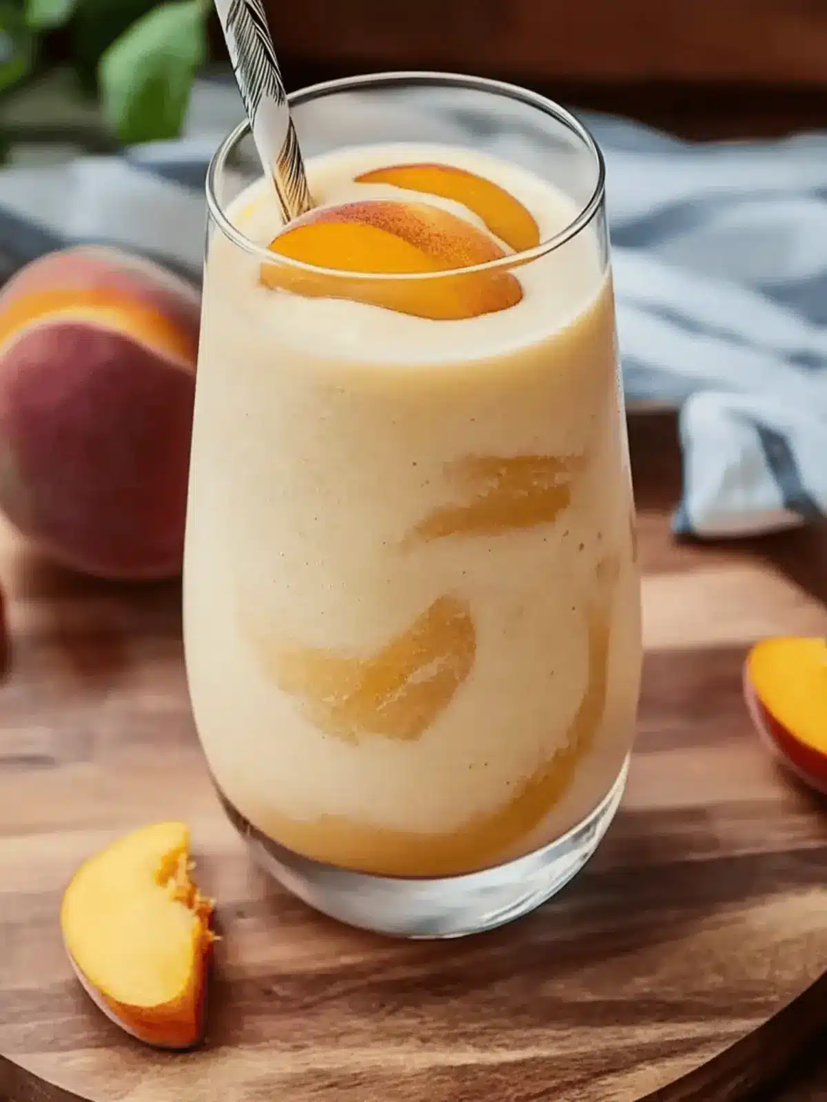 Peaches & Cream Smoothie