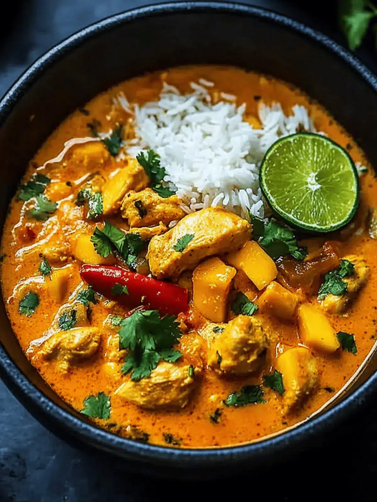 Mango Chicken Curry