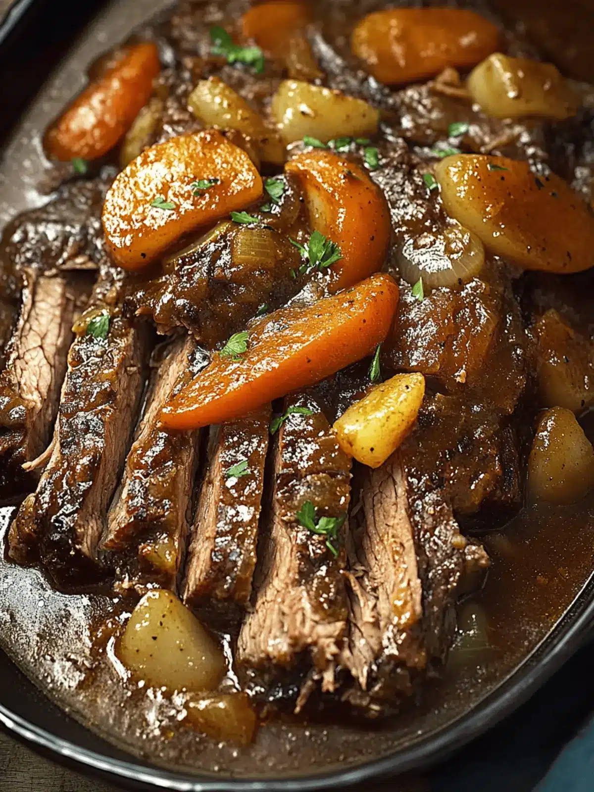 Jewish Braised Brisket for (Rosh Hashanah Recipe)
