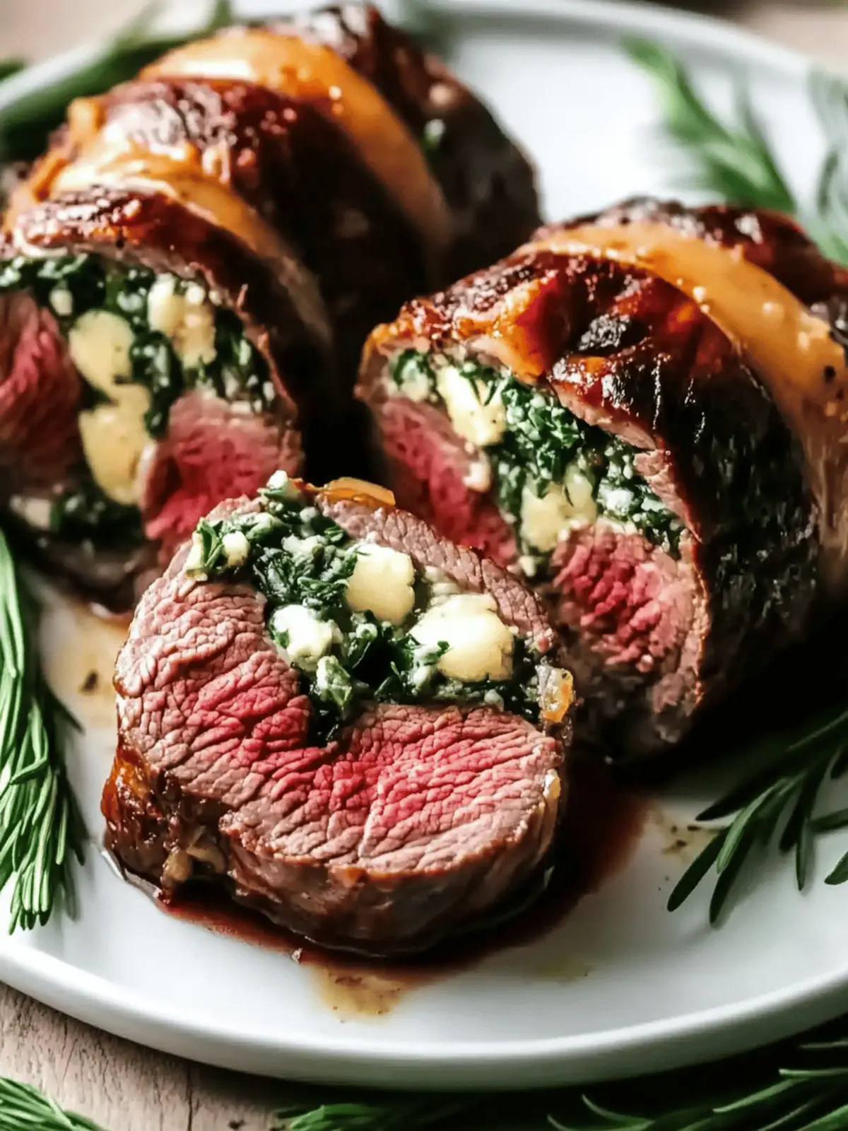 Christmas Stuffed Beef Tenderloin Recipe