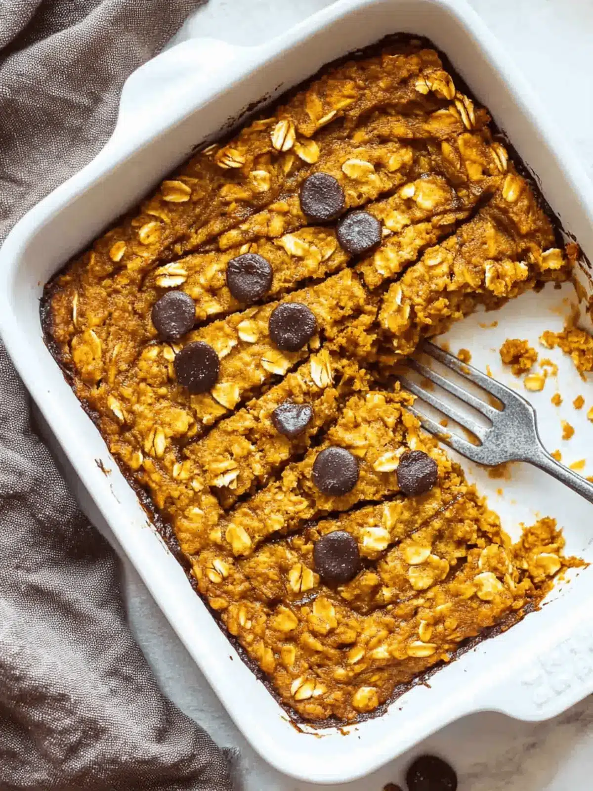 Pumpkin Baked Oatmeal