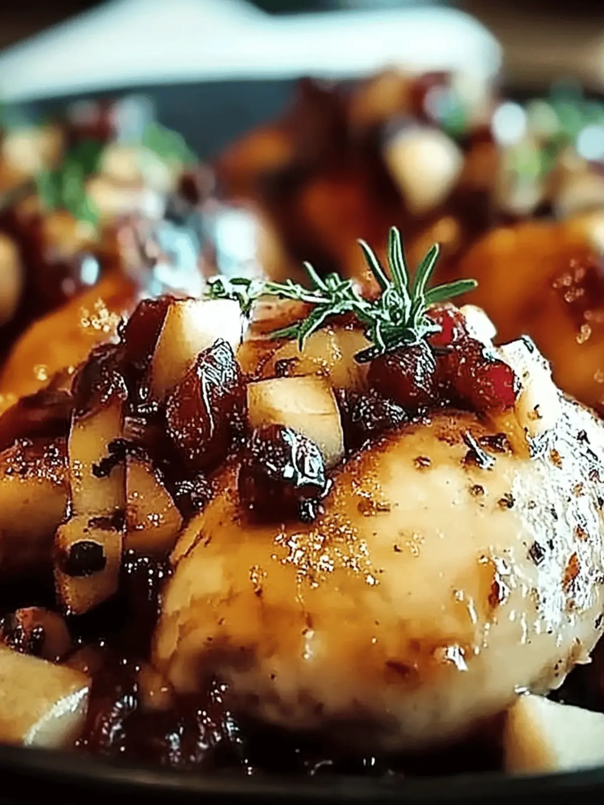Cozy Comfort: Apple-Cranberry Stuffed Cornish Hens