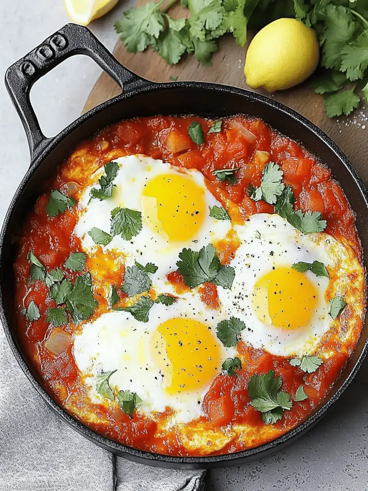 Delicious Shakshuka for Two