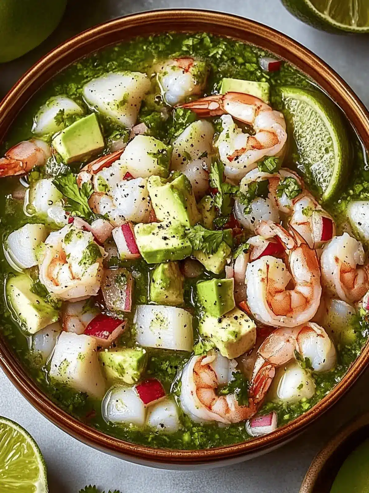 Aguachile Mexican Shrimp Ceviche