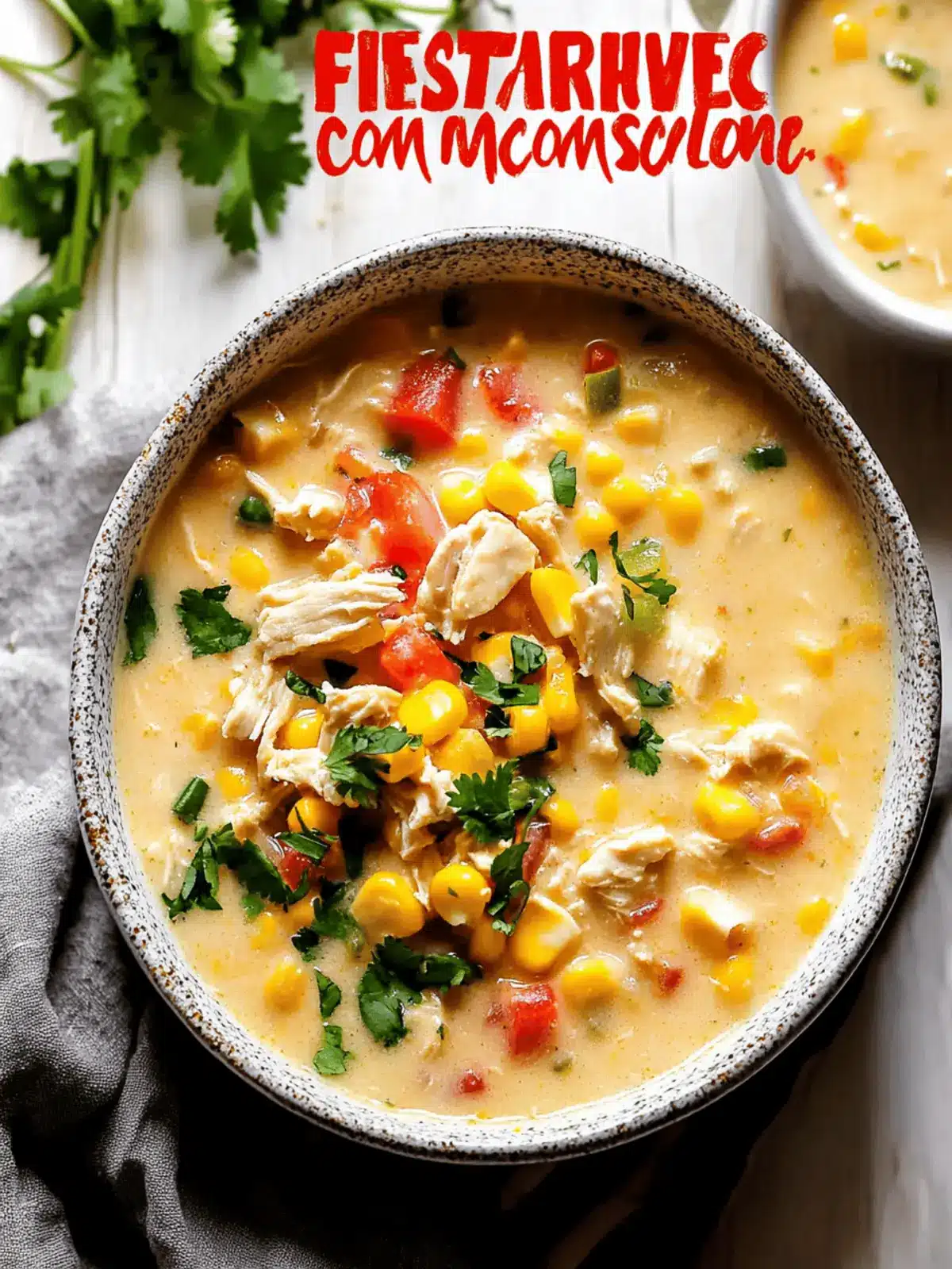 Fiesta Chicken Corn Chowder